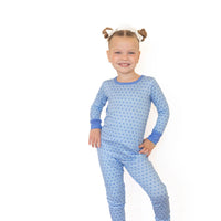 BLUE MINI HEARTS | LONG SLEEVE