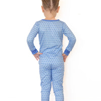 BLUE MINI HEARTS | LONG SLEEVE