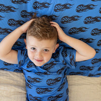 CHECKERED FLAMES | PILLOW CASE