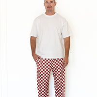 CRANBERRY CHECKER | MEN'S PANTS