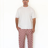 CRANBERRY CHECKER | MEN'S PANTS