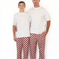CRANBERRY CHECKER | MEN'S PANTS