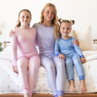 BLUE MINI HEARTS | LONG SLEEVE