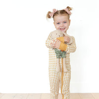 COTTONTAIL GINGHAM | ZIPPER ONE PIECE