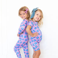 PURPLE + BLUE DAISY | LONG SLEEVE