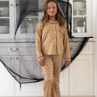 SKELLY HAND HEARTS | GIRLS' BUTTON UP LONG SLEEVE SET