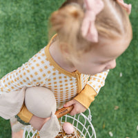 COTTONTAIL GINGHAM | ZIPPER ONE PIECE