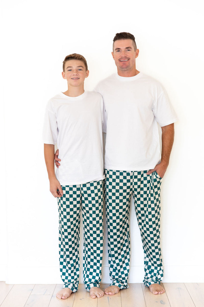 FOREST GREEN CHECKER | MEN'S PANTS – COZYS