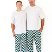 FOREST GREEN CHECKER | MEN'S PANTS