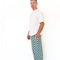 FOREST GREEN CHECKER | MEN'S PANTS