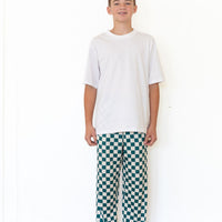 FOREST GREEN CHECKER | MEN'S PANTS