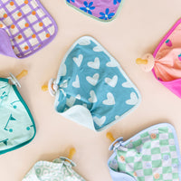 LIGHT GREEN DAISY CHECKER | LOVIE