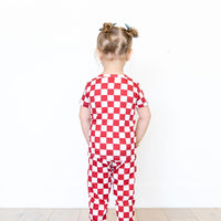FIREWORK RED CHECKER | SHORT SLEEVE