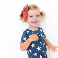 PATRIOTIC STARS | SHORT ZIPPER ONE PIECE