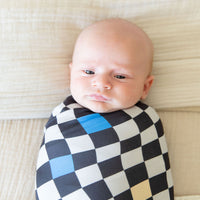 FOREST WAVY CHECKER | SWADDLE