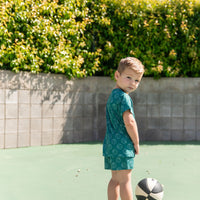 HUNTER GREEN BASKETBALLS | SHORT SET
