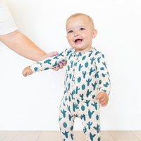 PHOENIX CACTUS (GREEN) | FOOTIE ONE PIECE