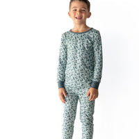 TEAL BIG SMILEY | LONG SLEEVE