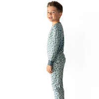 TEAL BIG SMILEY | LONG SLEEVE