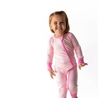 PINK BOWS | ZIPPER ONE PIECE