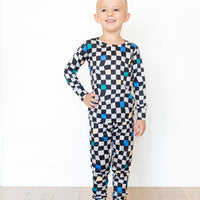 FOREST WAVY CHECKER | LONG SLEEVE