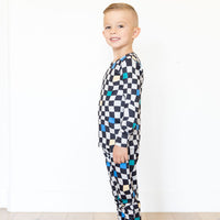 FOREST WAVY CHECKER | LONG SLEEVE