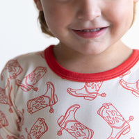 RED BOOTS | LONG SLEEVE