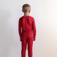 RED MINI CHECKER | LONG SLEEVE