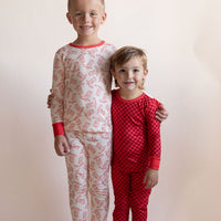 RED MINI CHECKER | LONG SLEEVE