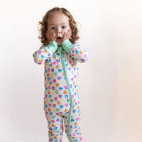 CANDY HEARTS | ZIPPER ONE PIECE