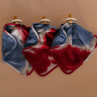 BLUE + WHITE + RED TIE DYE | LOVIE