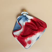 BLUE + WHITE + RED TIE DYE | LOVIE