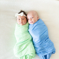 BLUE SOLID | SWADDLE
