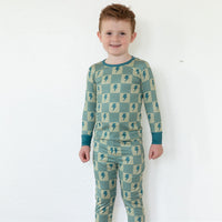 CHECKER LIGHTNING BOLTS | LONG SLEEVE