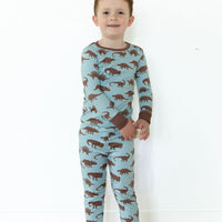 BROWN DINO | LONG SLEEVE