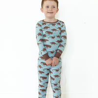 BROWN DINO | LONG SLEEVE