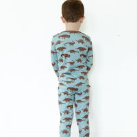 BROWN DINO | LONG SLEEVE