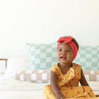 MUSTARD YELLOW STRAWBERRIES | SLEEP SACK