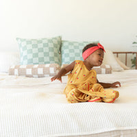 MUSTARD YELLOW STRAWBERRIES | SLEEP SACK