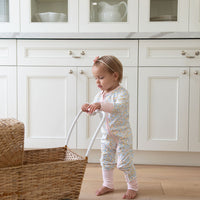 PASTEL FLORAL | ZIPPER ONE PIECE