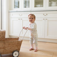 PASTEL FLORAL | ZIPPER ONE PIECE