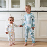 PASTEL FLORAL | ZIPPER ONE PIECE