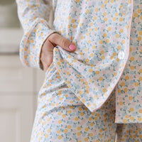 PASTEL FLORAL | WOMEN'S BUTTON UP LONG SLEEVE SET
