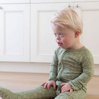 GREEN MUSHROOMS | ZIPPER ONE PIECE