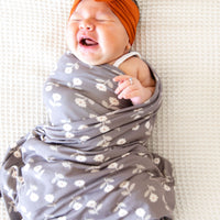 BROWN + RUST DAISY | SWADDLE