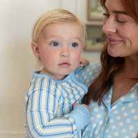 SPRING STRIPES | ZIPPER ONE PIECE