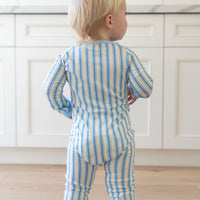 SPRING STRIPES | ZIPPER ONE PIECE