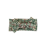 FOREST PLAID | BOW