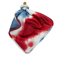 BLUE + WHITE + RED TIE DYE | LOVIE