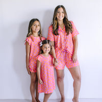 BUTTERFLIES | RUFFLE SLEEVE DRESS